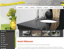 Tablet Screenshot of fliesenzentrum.com